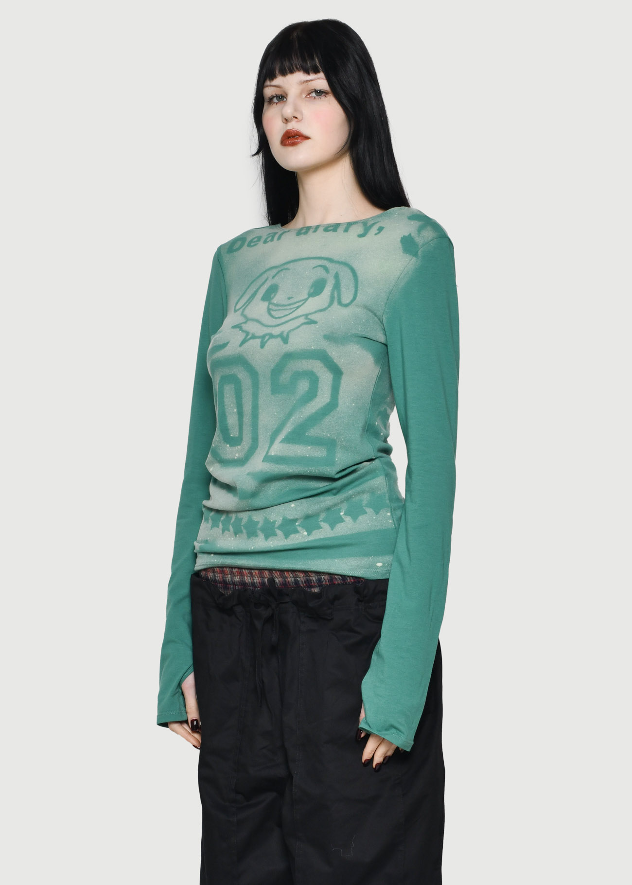 Dear Diary Long Sleeve Top - Image 3