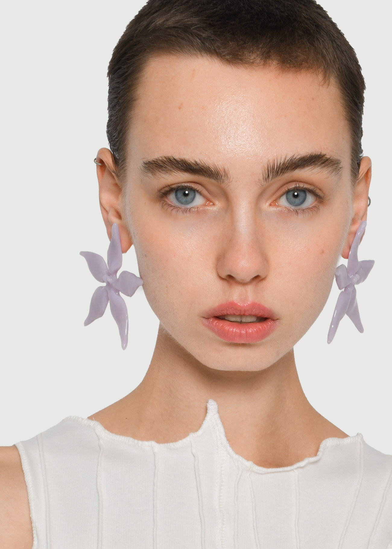 LUNCH Lilac Earrings - Image 4