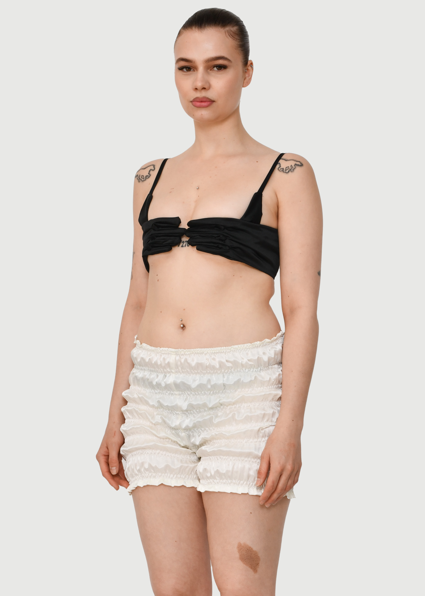 Cream Satin Bloomers - Image 2