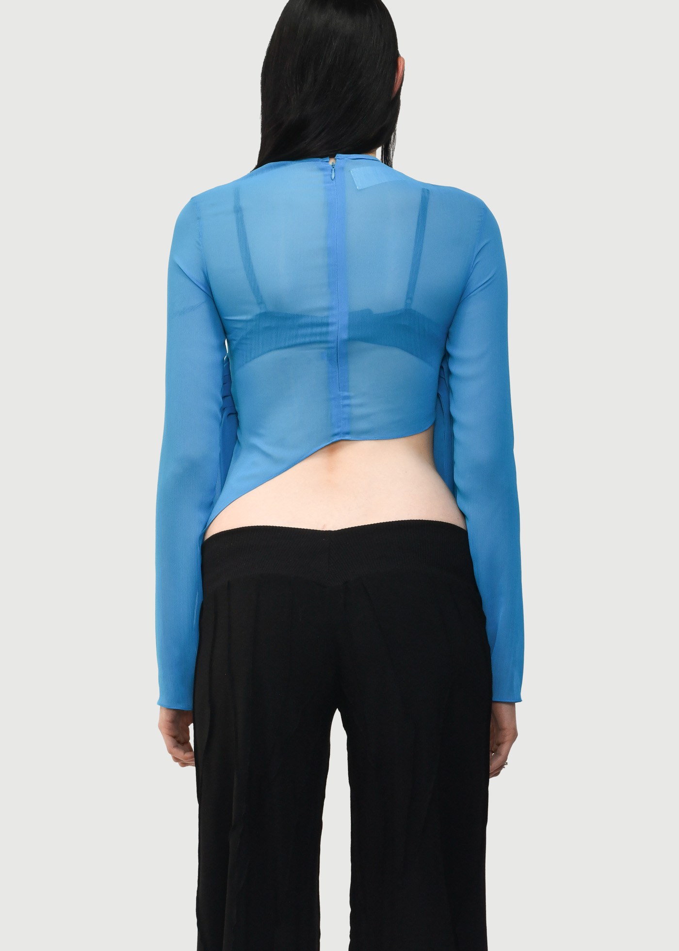 Chiffon Draped Top - Image 4