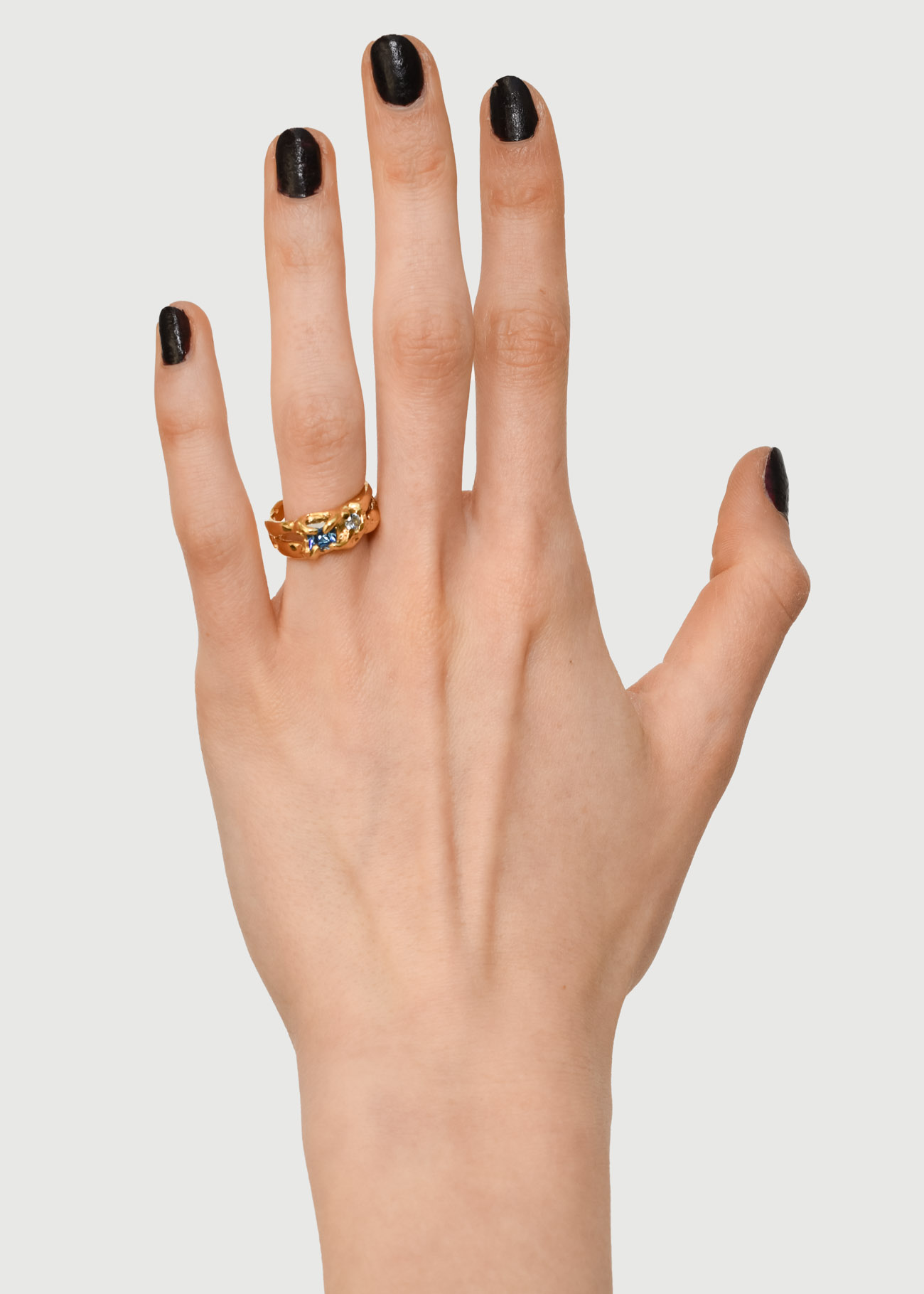 Gold Flux Ring (Blue) - Image 2