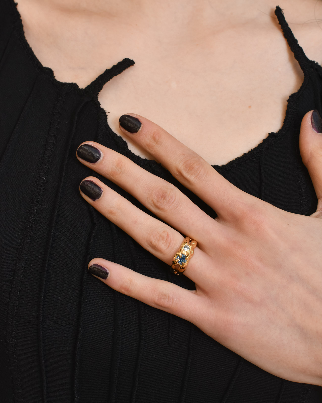 Gold Flux Ring (Blue) - Image 4